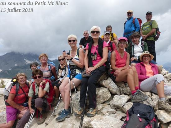 P114867 3 sommet du petit mt blanc 15 07 2018